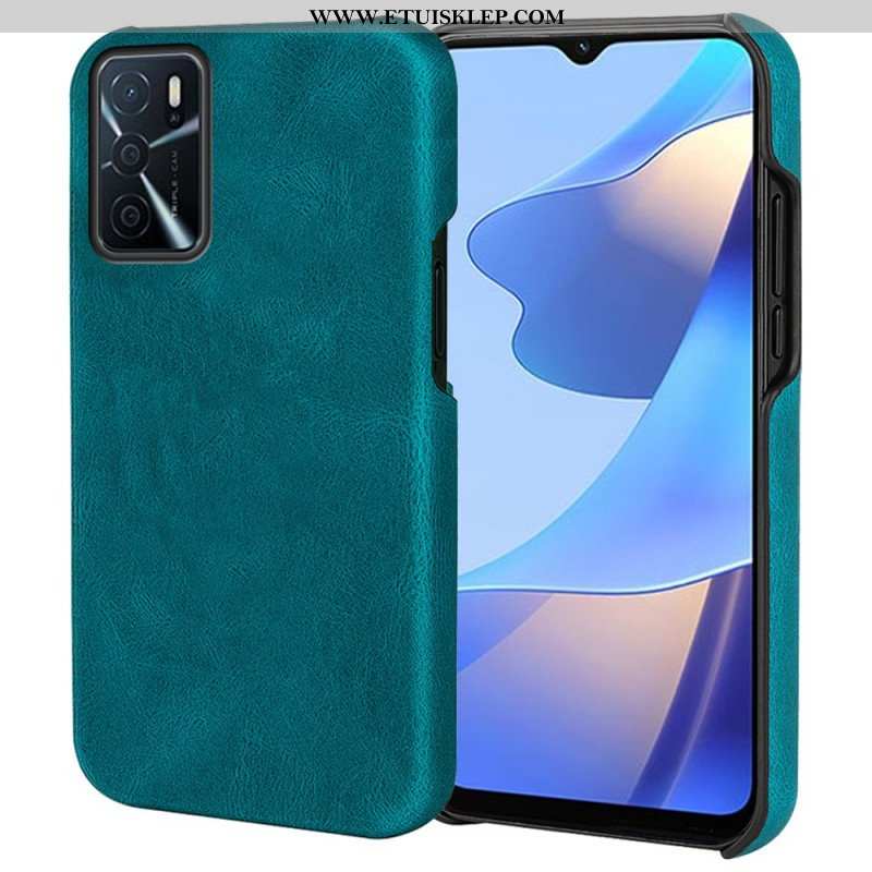 Etui do Oppo A16 / A16s Nowe Kolory Elegancja Skórzany Efekt